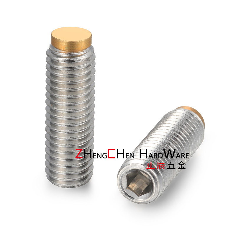 สกรูตัวหนอนปลายไนลอนหกเหลี่ยมชนิดจุดอ่อน SBPP SBPPS SBCP SBCPS