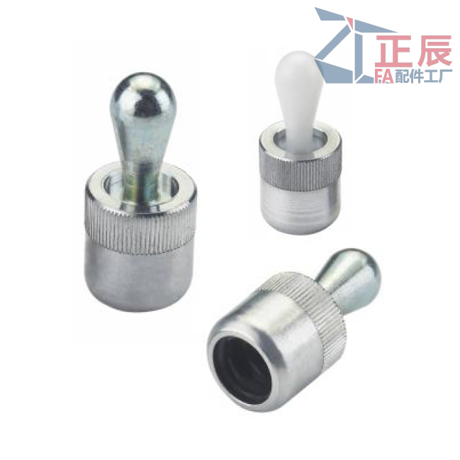 ลูกดันสปริงด้านข้างเรียบโดยไม่ต้องซีล