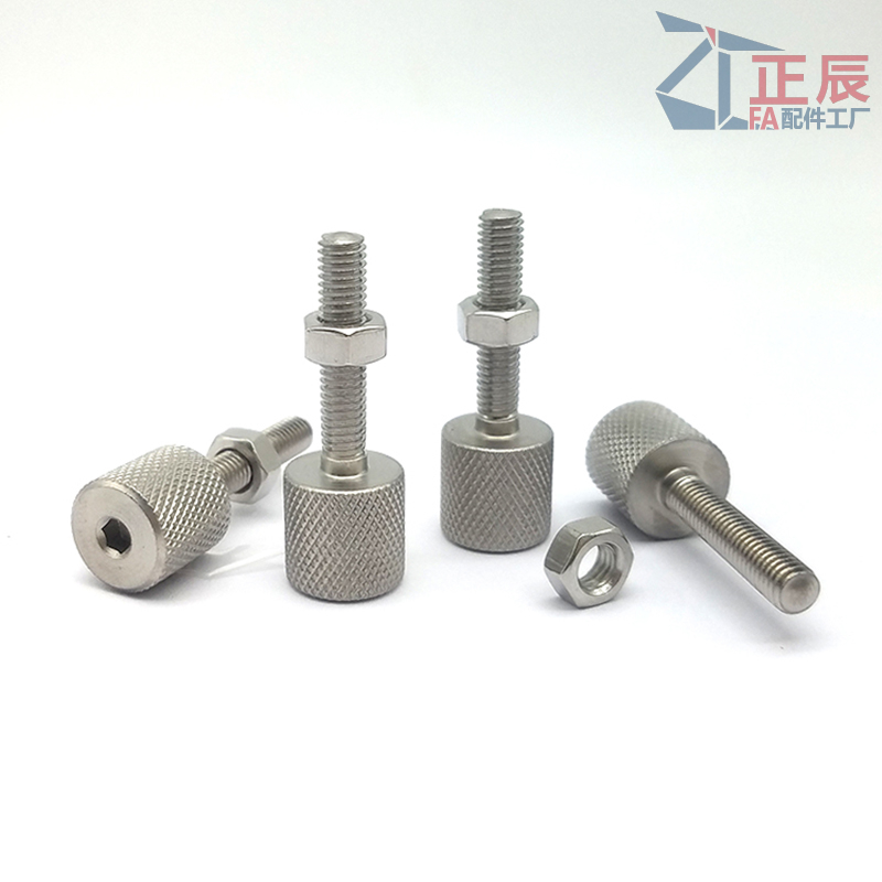 การปรับสกรูตัวกั้นซ็อกเก็ตหกเหลี่ยมพร้อมปุ่มขึ้นลาย ANKSB ANKSS