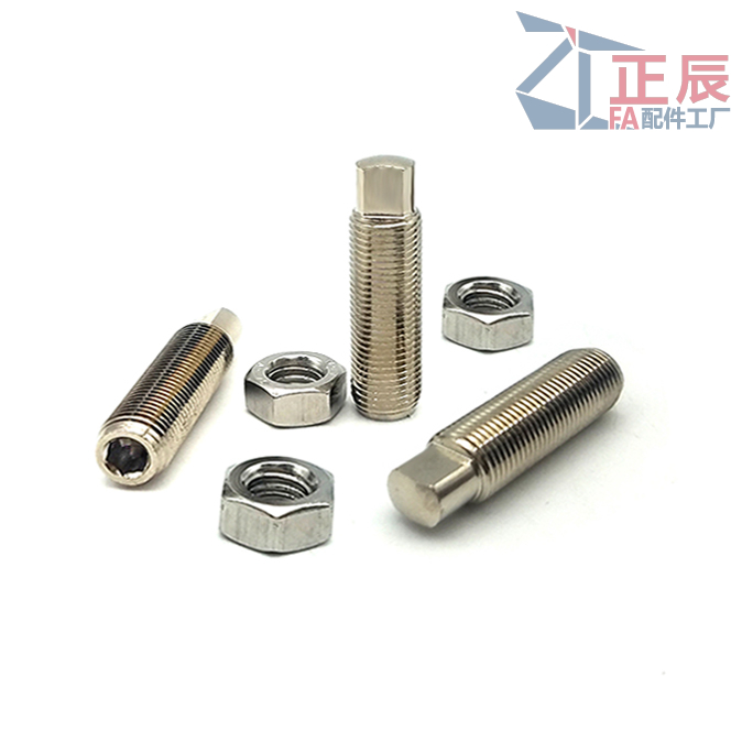 การปรับสกรูสต๊อปเปอร์ ปลายซ็อกเก็ตหกเหลี่ยม แฟลต HANS SHANS