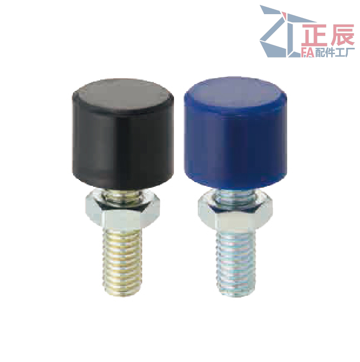 สต๊อปเปอร์โบลท์ ปลาย ซ็อกเก็ตหกเหลี่ยม พร้อม กันชน ยูรีเทน UNBH UNBHH