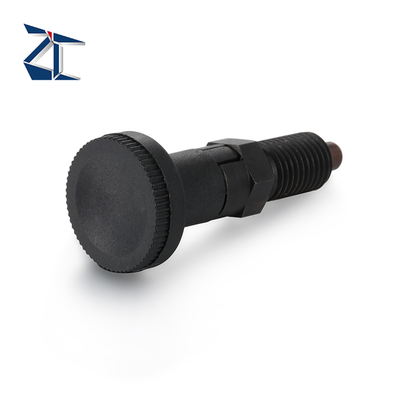 หมุดกำหนดตำแหน่งแบบสปริงโหลด เกลียวละเอียด ชนิดคืน PXAS