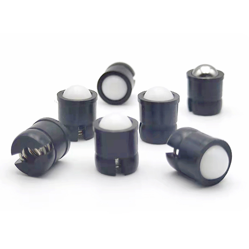 Press Fit Spring Plungers เรียบลื่นด้วยปลอกและลูกยึดในตัว