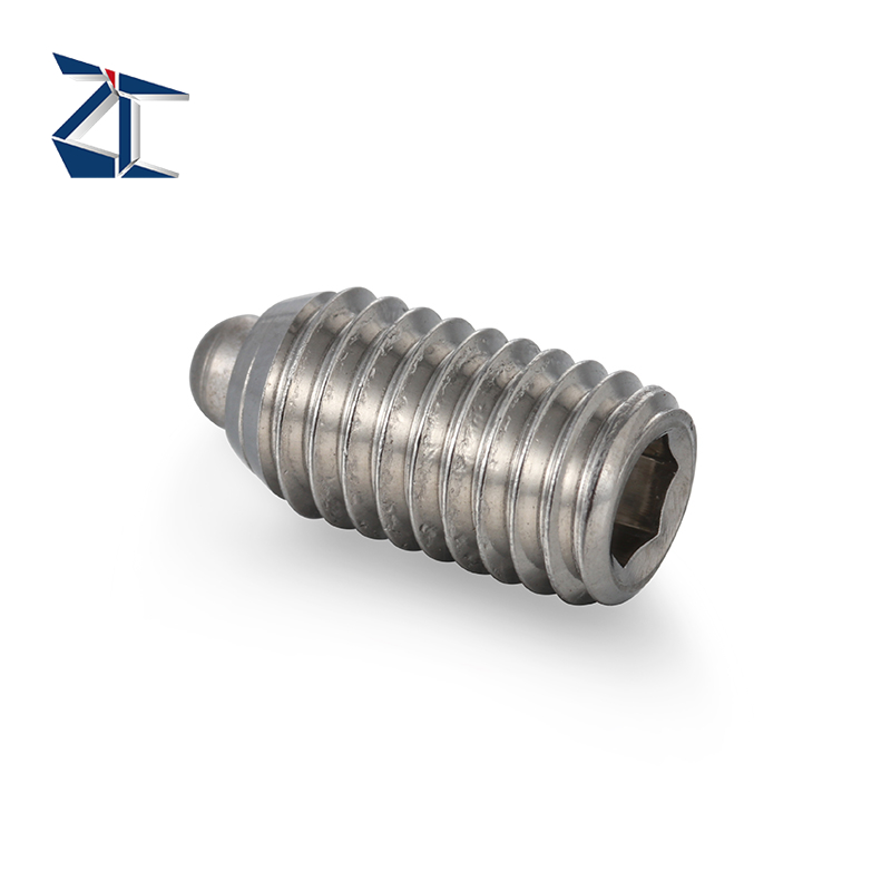 ลูกดันสปริงแบบสั้นสแตนเลส SPJK SPJZ