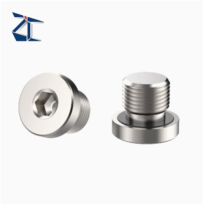 สกรูตัวหนีบยึดปลายบอลเรียบหยัก