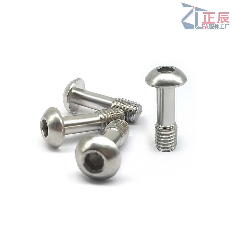 สกรูยึดหัวกระดุม Hex Drive สเตนเลส CBBT