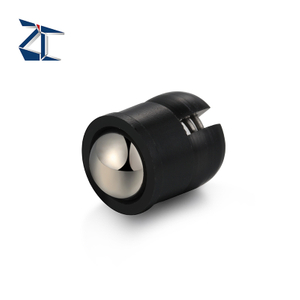 Press Fit Spring Plungers เรียบลื่นด้วยปลอกและลูกยึดในตัว