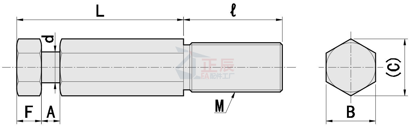 พุกสปริงหัวหกเหลี่ยม DSPO PDSPO