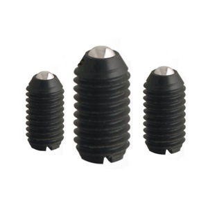 ลูกดันสปริงพลาสติก ตัวเรือนพลาสติกสีดำ BNMN BNZN