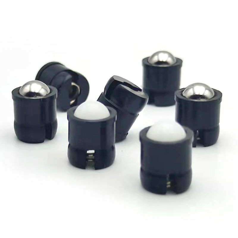 Press Fit Spring Plungers เรียบลื่นด้วยปลอกและลูกยึดในตัว