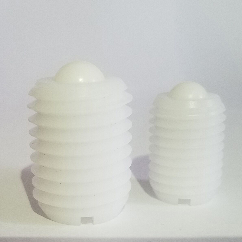 ลูกกลิ้งลูกกลิ้งพร้อมสกรูตัวหนอน โพลีอะซีทัลBCSBJJ