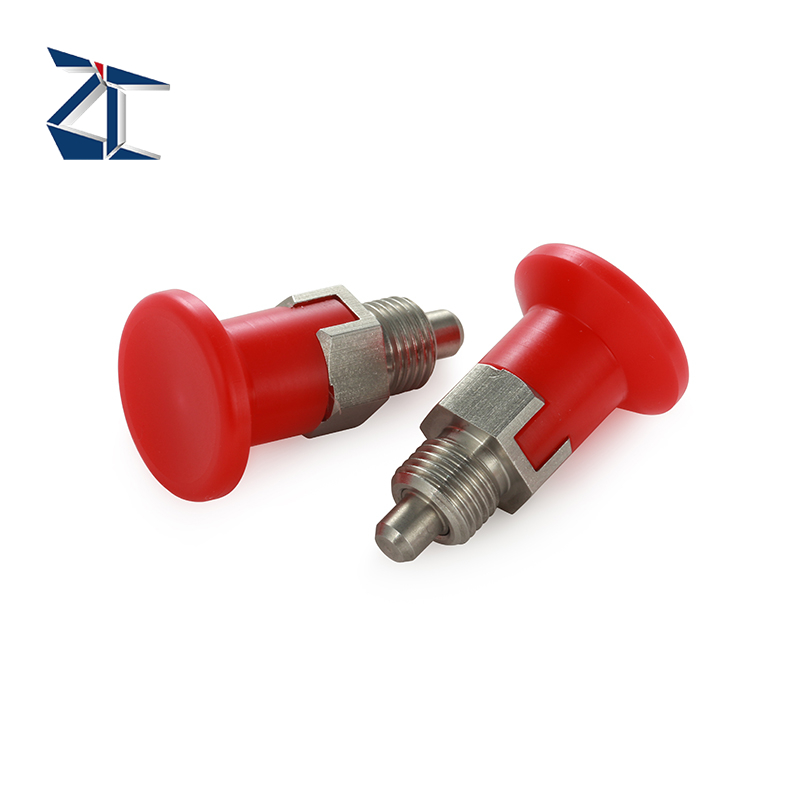 NDXNS10A พินดัชนีลูกสูบสีแดงแม่นยำสำหรับเครื่องจักร